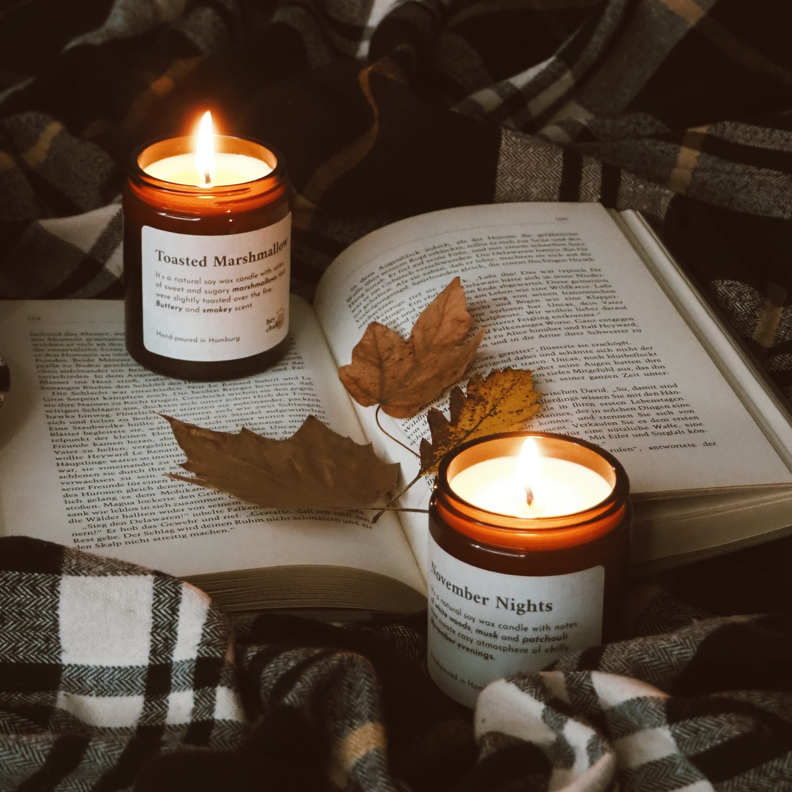 Toasted Marshmallow Herbst-Duftkerze